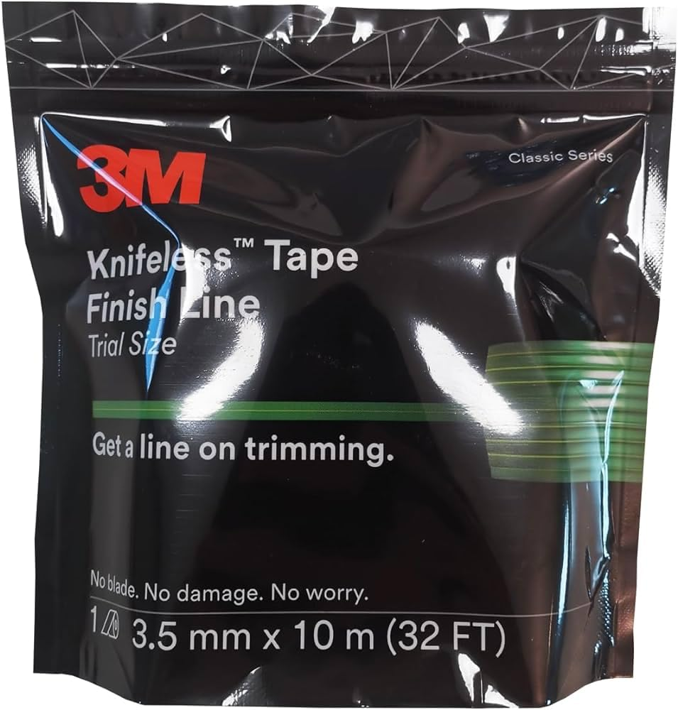 3M Finish Line Knifeless Tape KTS-FL2, Trial Size, Green, 3.5 Mm X 10 M image number 2