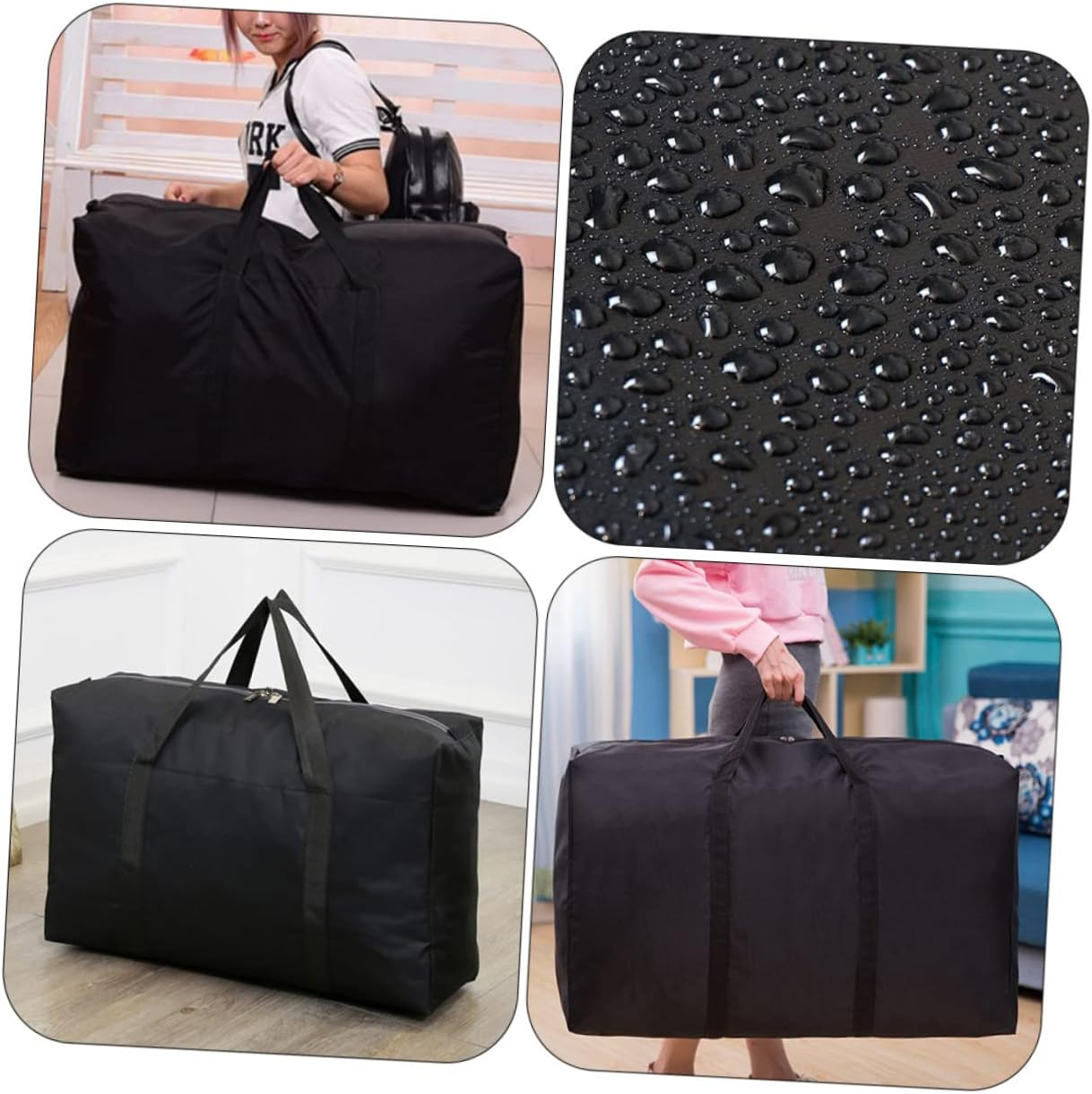 CATIEBYE Multi-Purpose Storage Bag Travel Luggage Bag Pouch Duffel for Women Tote Organiser image number 6