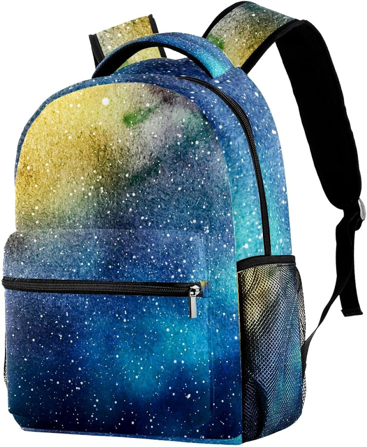 Night Sky with Stars Backpack Students Shoulder Bags Travel Bag College School Tote Backpacks image number 3