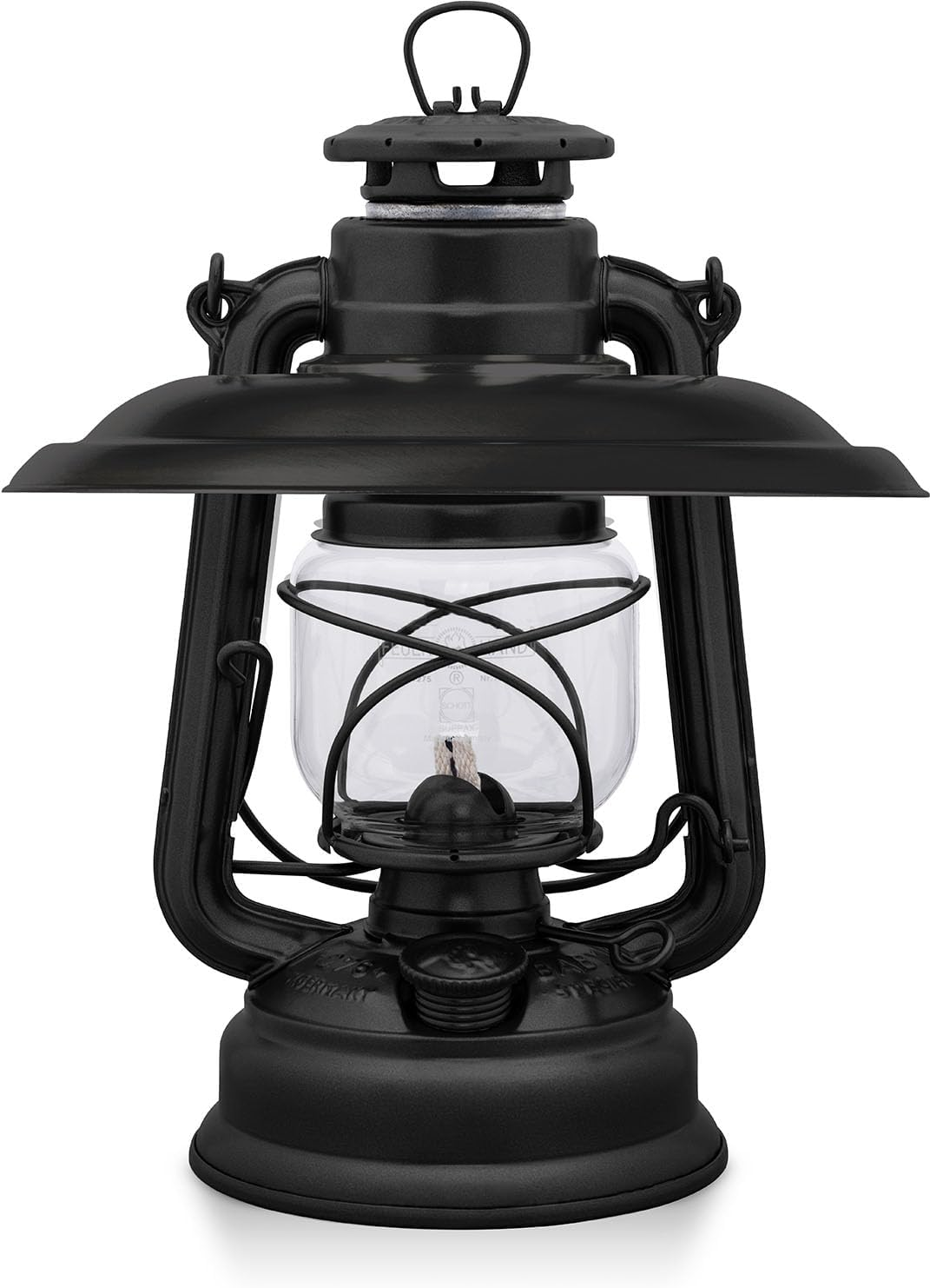 FEUERHAND 14101 Outdoor Light Lantern, Reflector for Baby Special 276 Lanterns, Matte Black, Matte Black image number 1