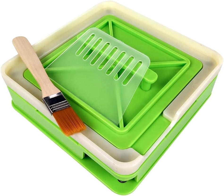 Capsule Filling Machine, 100 Holes Manual Filling Tray Kit, for Size 0 Gelatin Veggie Capsules for Vitamins, Herbs & Supplements Holes, (0#Cyan)