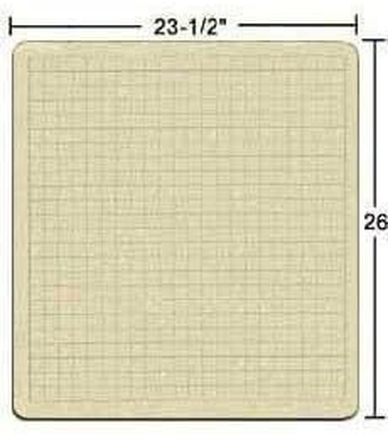 Chessex CHX 96246 Reversible Battlemat 1 Squares and 1 Hexes (23 1/2 X 26) image number 1