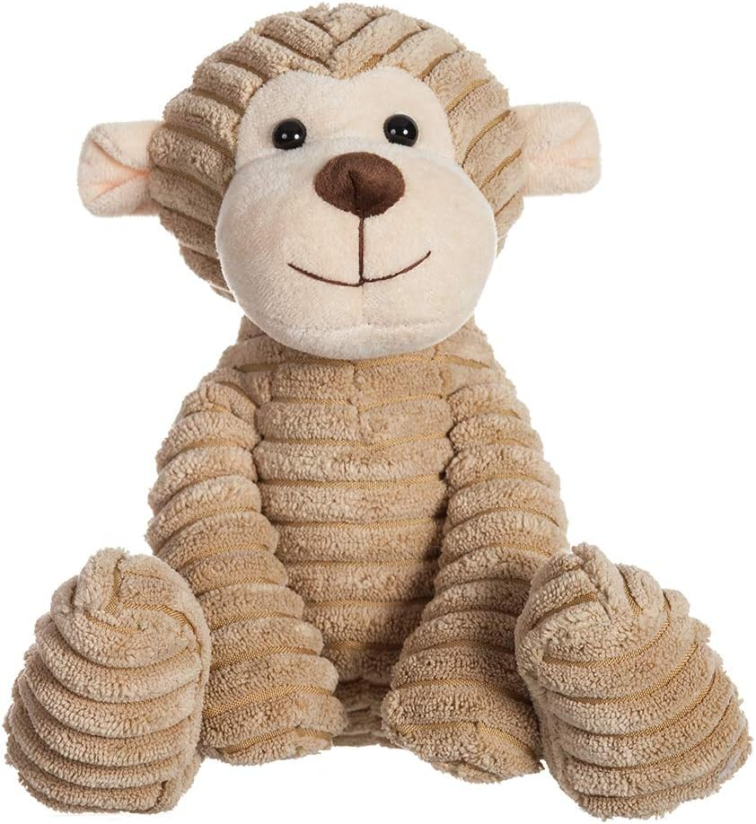 Toys Plush Corduroy Monkey Stuffed Animal Soft Cuddly Perfect for Child (Corduroy Monkey 8.5 Inches) image number 1