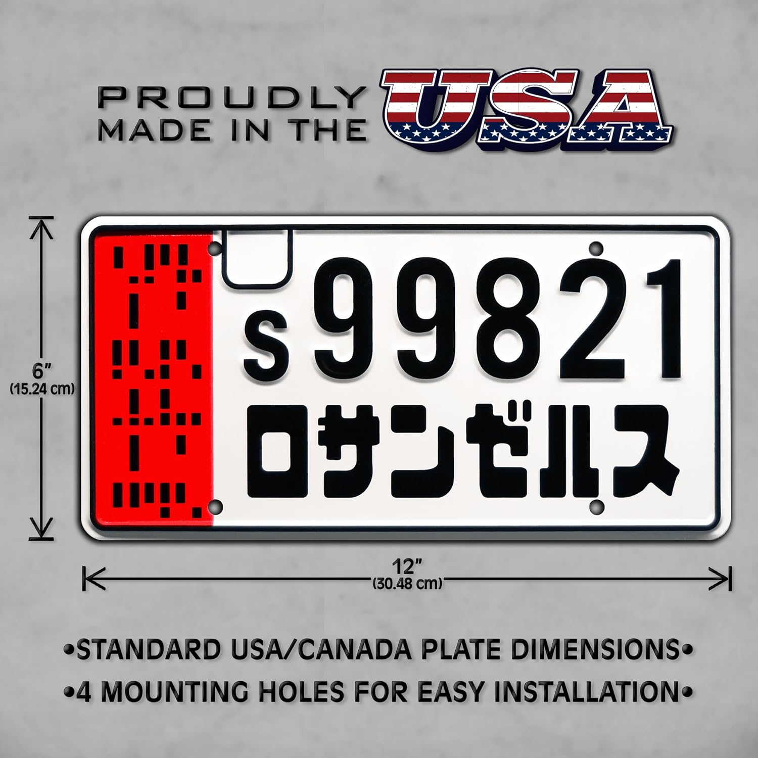 Blade Runner 2049 | S99821 | Metal Stamped License Plate image number 1