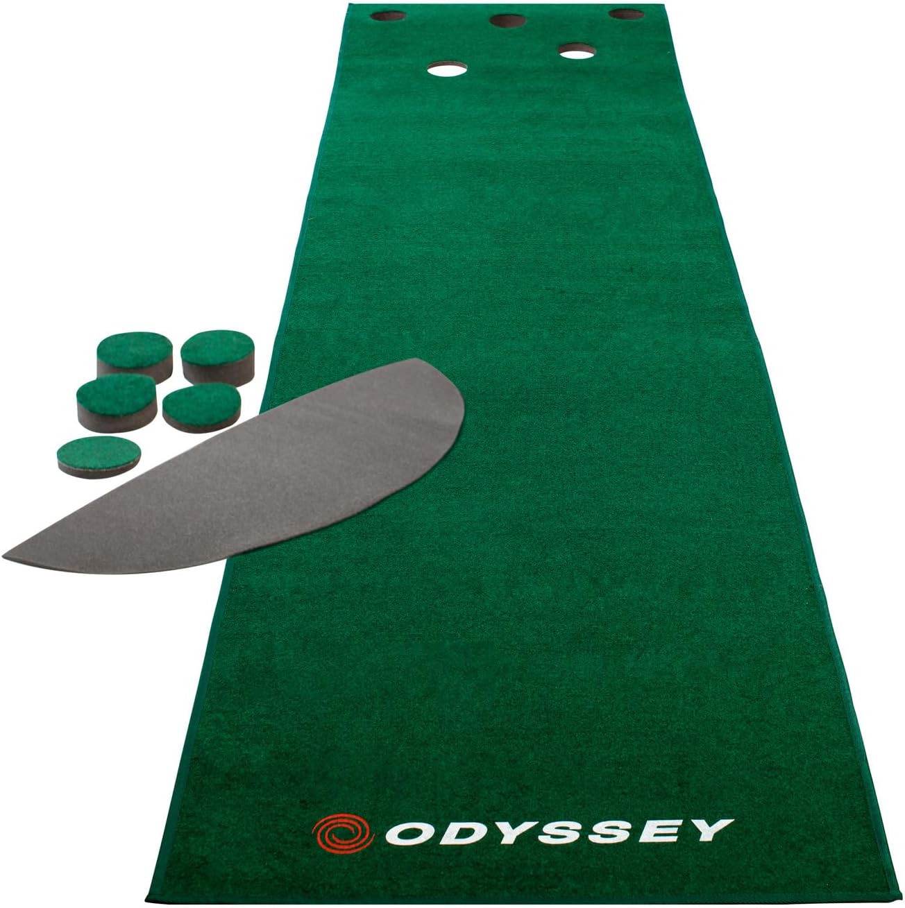 Odyssey Odyssey 12 Putting MAT, Golf Putter Practice Mat, 14.4 X 35.8 Inches (365 X 91 Cm), Inclined, Large, Putter Practice Equipment, Indoor Exercise, Putting Practice, Golf Equipment image number 2
