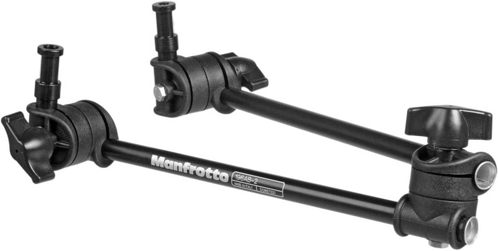 Manfrotto 196AB-2 2-Section Single Articulated Arm without Camera Bracket (Black) image number 2