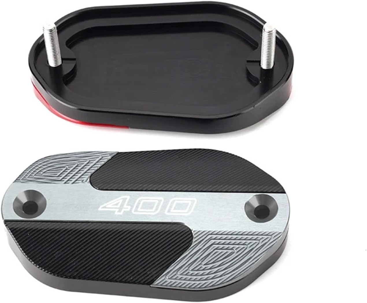 Compatible with Ninja500 Z500 Ninja 500 SE 2024 2025 Ninja 400 Z400 Motorcycle Accessories Brake Fluid Reservoir Cover Oil Tank Cap(Green-500)