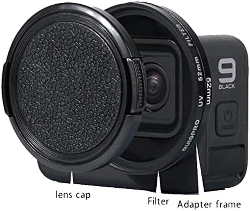 UV 52Mm Filter Lens for Gopro Hero 13 / Hero 12 / Hero 11 / Hero 10 / Hero 9 Black image number 6