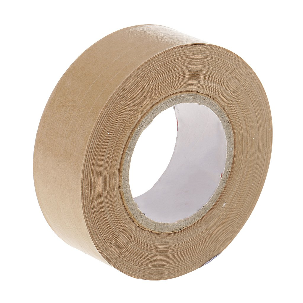 Amagogo Gumstrip Brown Sealing Tape Water Activated Gummed Kraft Paper Tape Picture Framing 24Mmx50 Metre Rolls image number 2