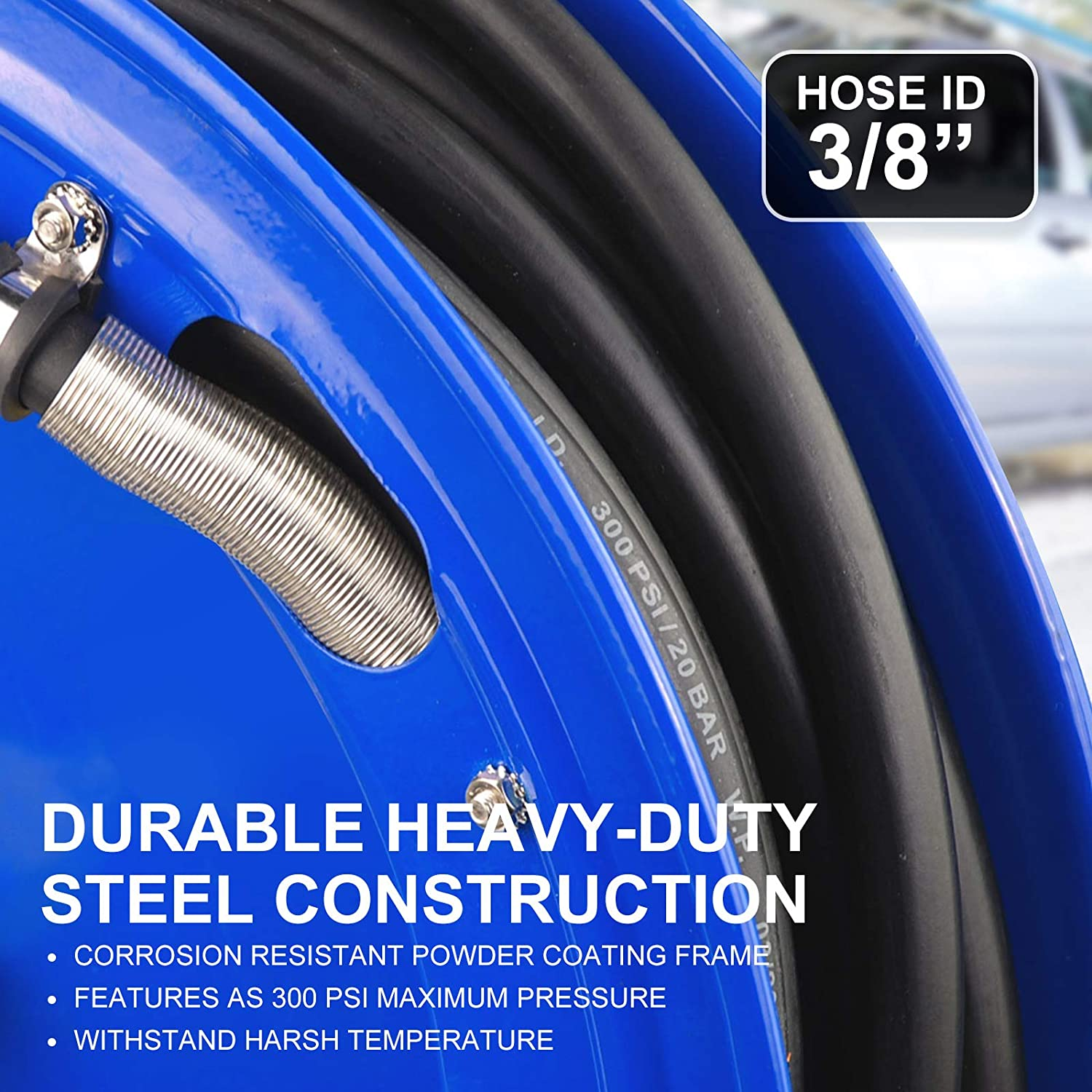 Dynamic Power Air Hose Reel 15M image number 1