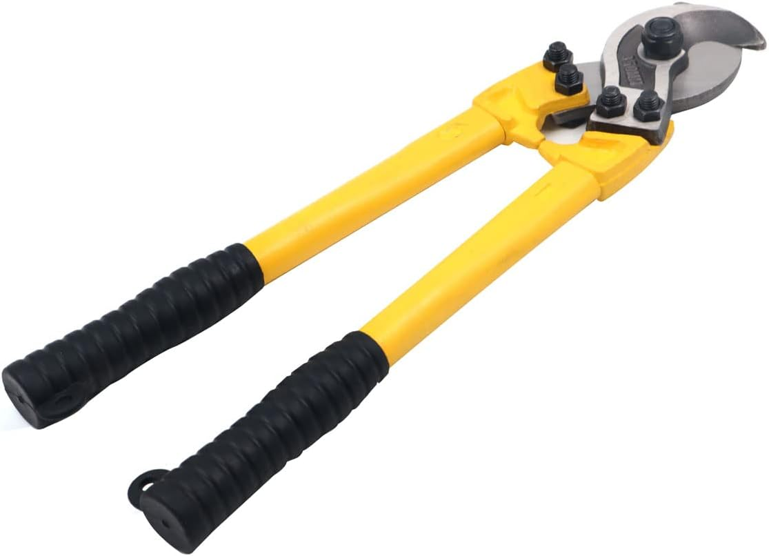 ZONADA Heavy Duty Cable Cutters Pliers Electrical Cable 14 Inches (350Mm) Cutting Copper and Aluminum Wire Rope Electrical up to 100 Mm&sup2; image number 3