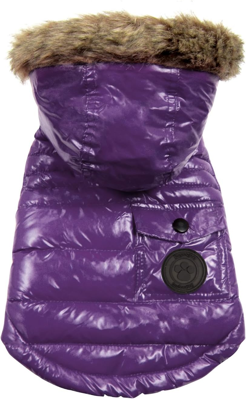 Foufou Dog Foucler Coat for Dogs, X-Small, Purple