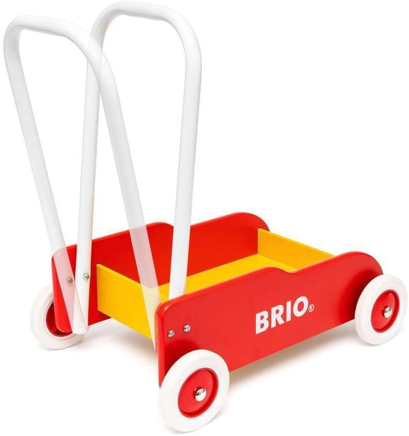 BRIO Infant & Toddler 31350 - Toddler Wobbler Ride-On Toy Red/Yellow for Kids Age 1+ &ndash; Balance & Fun Wooden Activity Toy image number 1