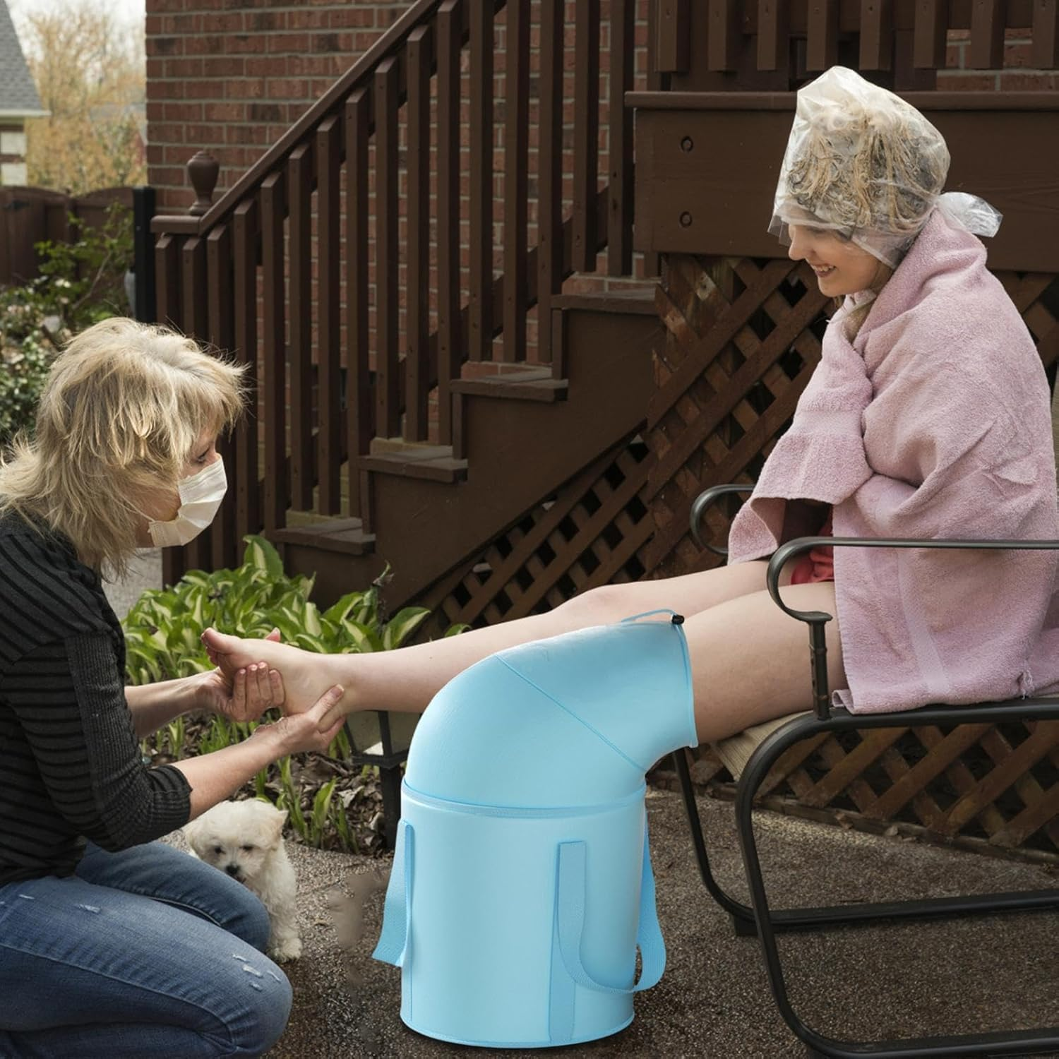 Foot Spa Soak Tub | Foldable Feet Basin Bucket | Portable Foot Soak Tub for Camping, Picnic, Hiking, Rowing, Fishing