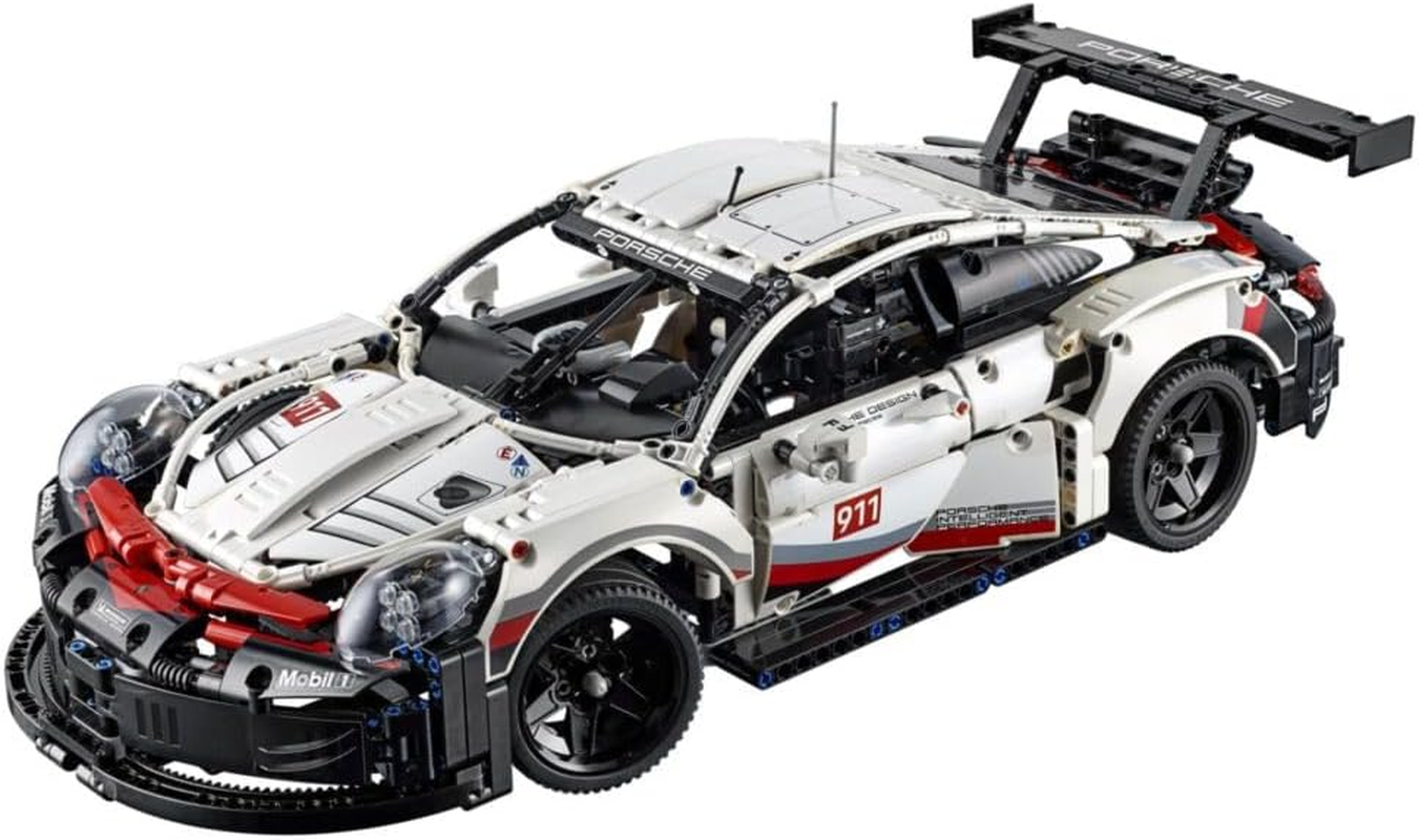 LEGO&reg; Technic Porsche 911 RSR Supercar Building Set (1580 Pcs) Sports Race Car Advanced Building Kit, Exclusive Collectible for Boys and Adults 42096 image number 6