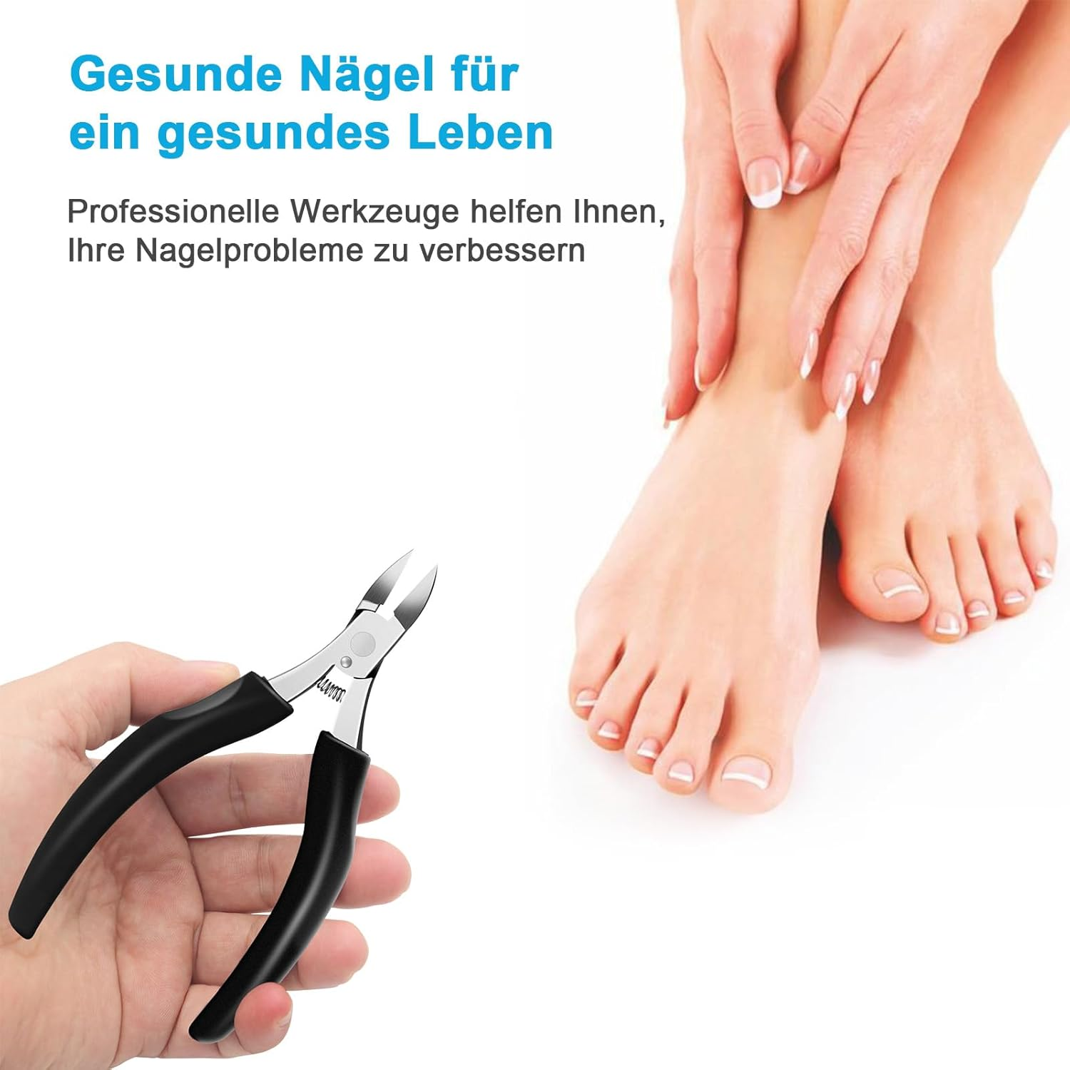 SURFOU Nail Clippers for Strong Toenails, Toenail Pliers, Thick Nails, Toenail Scissors, Toenails, Professional Nail Clippers, Toenail Pliers, Fingernails, Scissors, Nail Pliers, Toenail Scissors image number 6