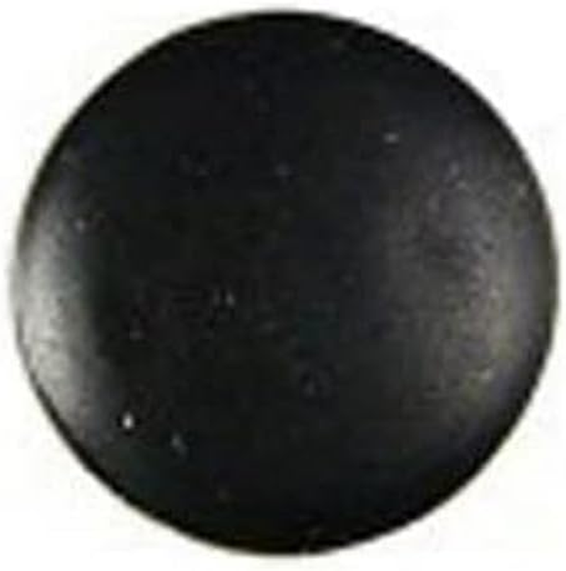 Romak 91706 Press Fit Screw Cap Cover Pack of 200 Pieces, Black, Thread Diameter 8G