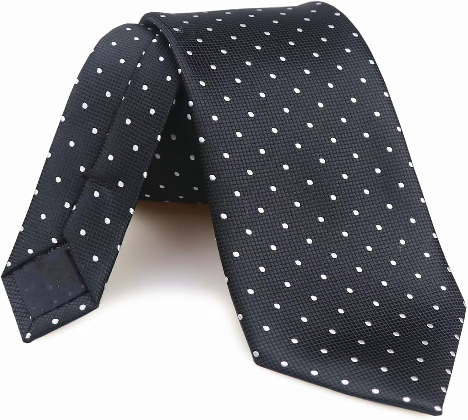 Rosiika Men'S Striped Ties Polka Dots Formal Designer Wedding Groomsmen Neckties 3 Inch - Baby Blue Stripe image number 6