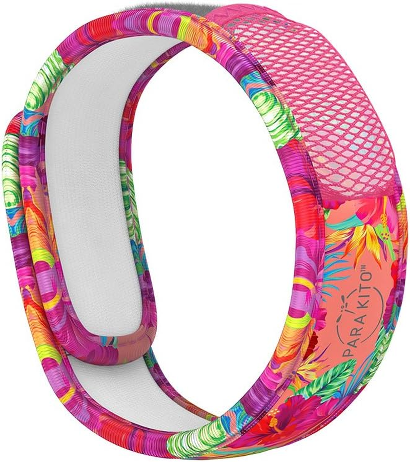 PARAKITO Mosquito Band Adult - Mosquito Band - Mosquito Bracelet - Mozzie Bands - Mozzie Bracelet - W/Natural Essential Oils, No DEET, No Alcohol, Waterproof. 30 Days Protection, 15 Days per Pellet, 2 Pellets per Pack (Summertime) image number 3