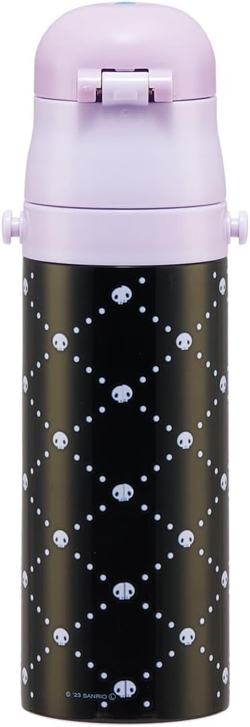 SDC4 Stainless Steel Kids Water Bottle, 16.1 Fl Oz (470 Ml), Direct Drinking, Sanrio Chromi, Lightweight Type, Vacuum Insulated Construction, Cold Insulation - Blue image number 6