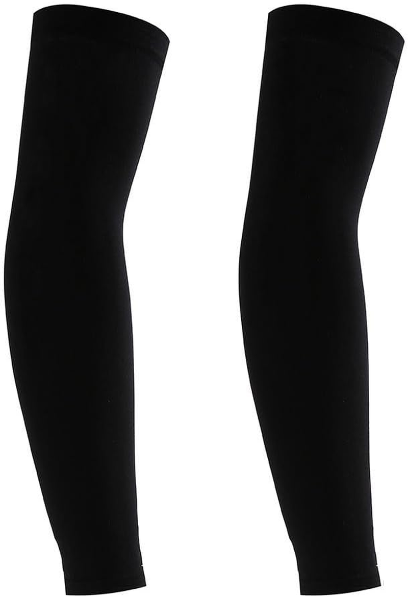 2 Pairs UV Sun Protection Arm Sleeves for Men & Women - Tattoo Cover up - UPF 50 Cooling Sports Sleeve image number 1