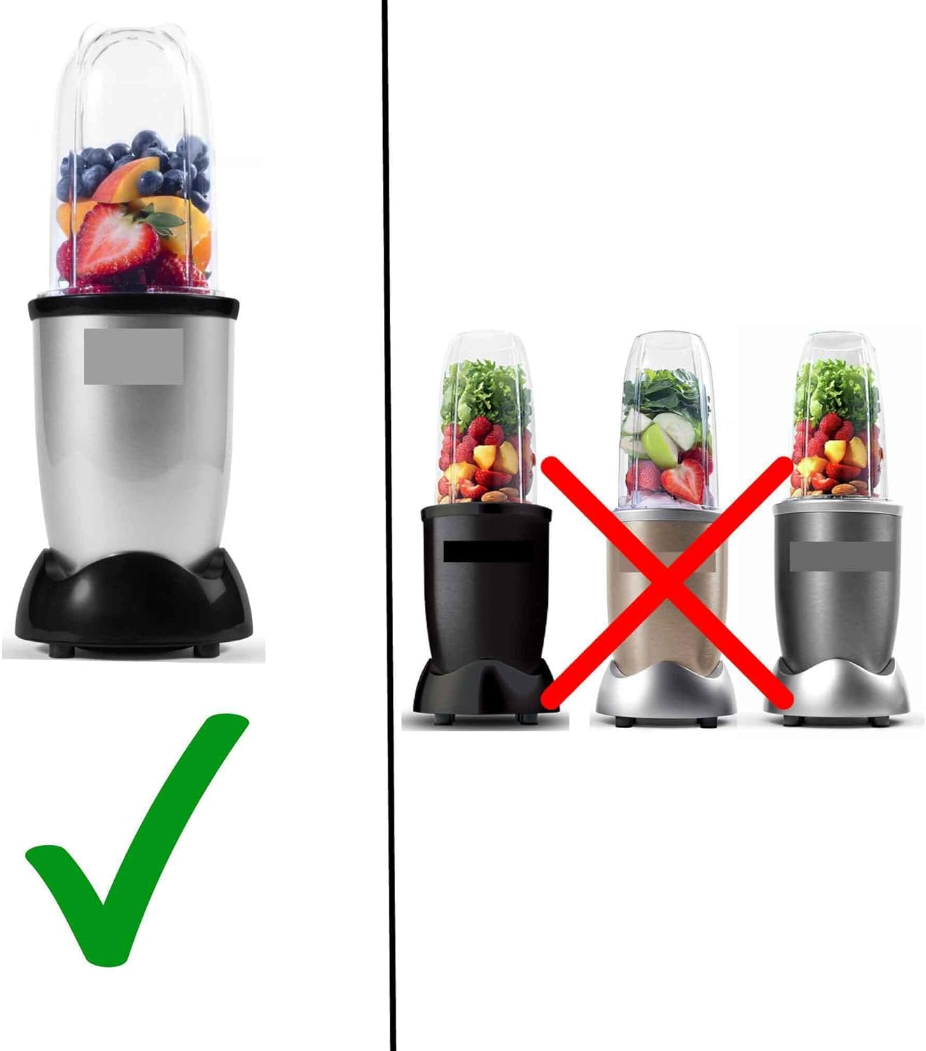 For Magic Bullet Short Small Cup 200Ml - Replacement Blender Juicer Parts