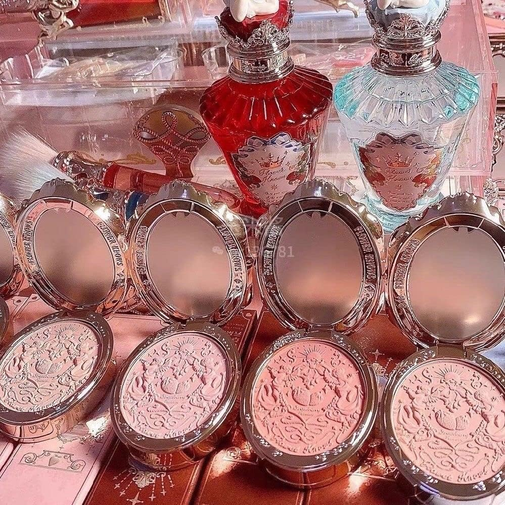 Flower Knows Strawberry Series Blush Palette Embossed Delicate Blush Long-Lasting Natural Glow for Confidence (C03, K) image number 2
