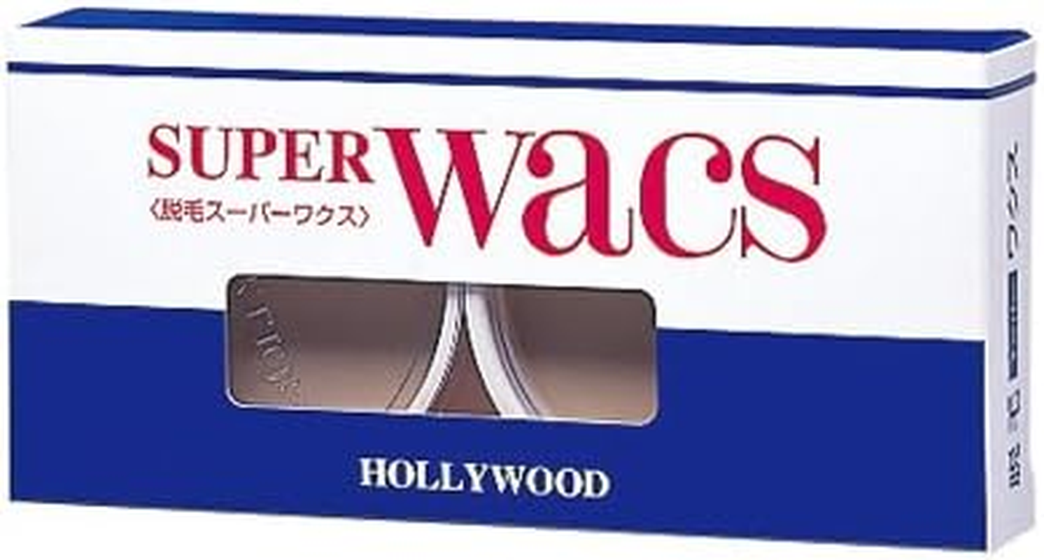 Hollywood Hair Removal Super Wax (Strong) (1.8 Oz (50 G) X 2)