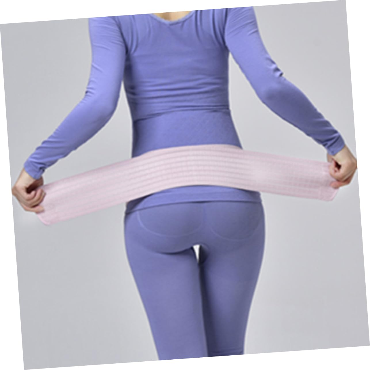 Pregnant Women Belts Maternity Abdominal Support Band Dual-Layer Breathable Waist Care Belt Postpartum Pelvic Brace Pregnancy Protector Pink Free Size image number 1