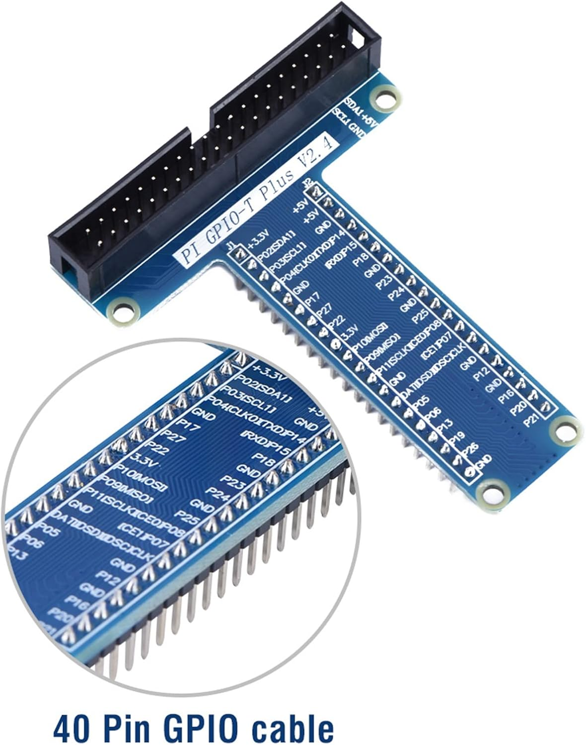 Dpofirs CPIO Extension, GPIO Cable, Flexible Ribbon Cable Efficiently Avoid from Interference for Raspberry Pi Banana Pi image number 1