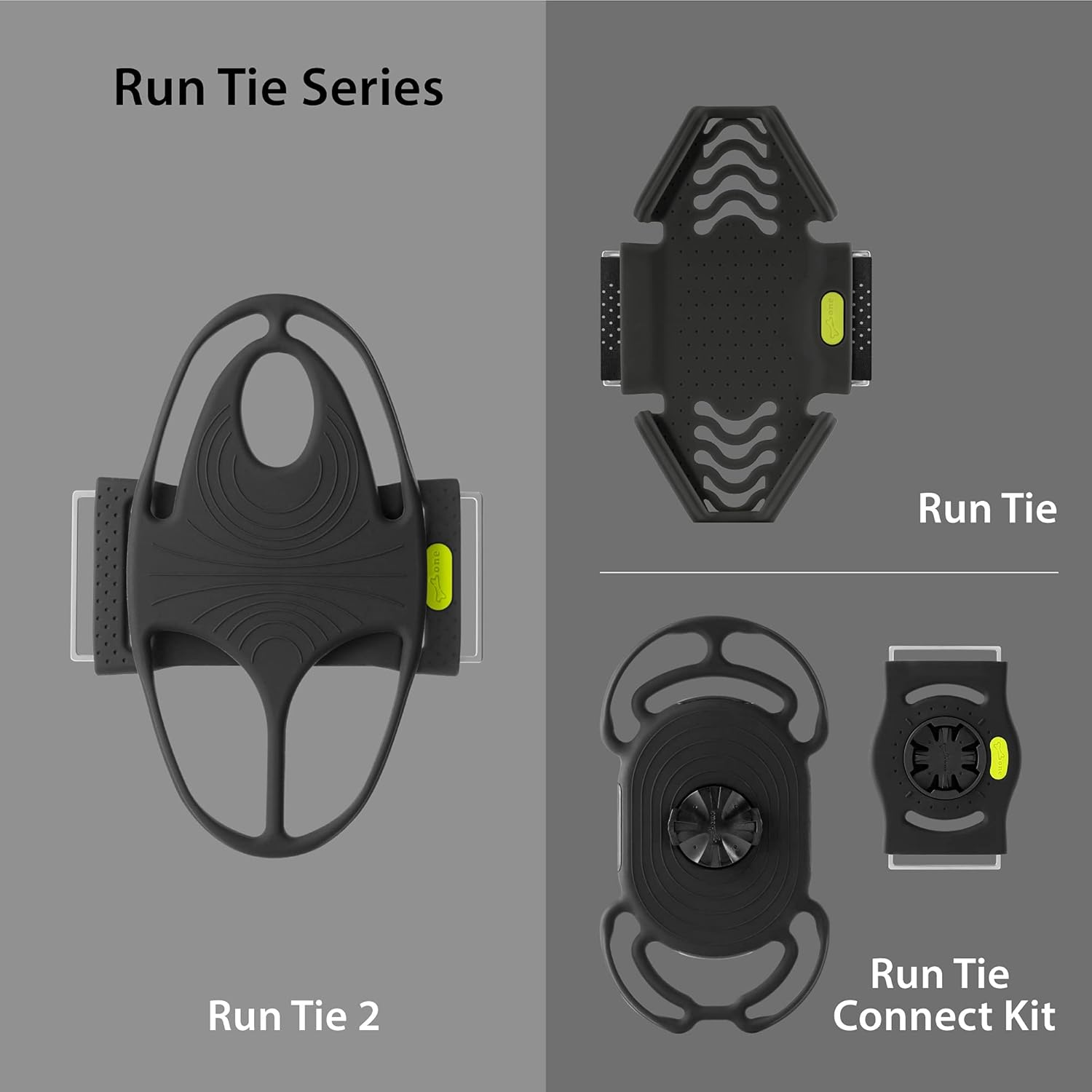 Bone Run Tie 2 (2Nd Gen) Phone Holder for Running Armband Universal Cell Phone Holder, Fits Phone Size 4.7-7.2 Inches for Iphone 15 14 13 12 11 plus Pro Max Samsung Galaxy (Black / 9.8-15.7") image number 5