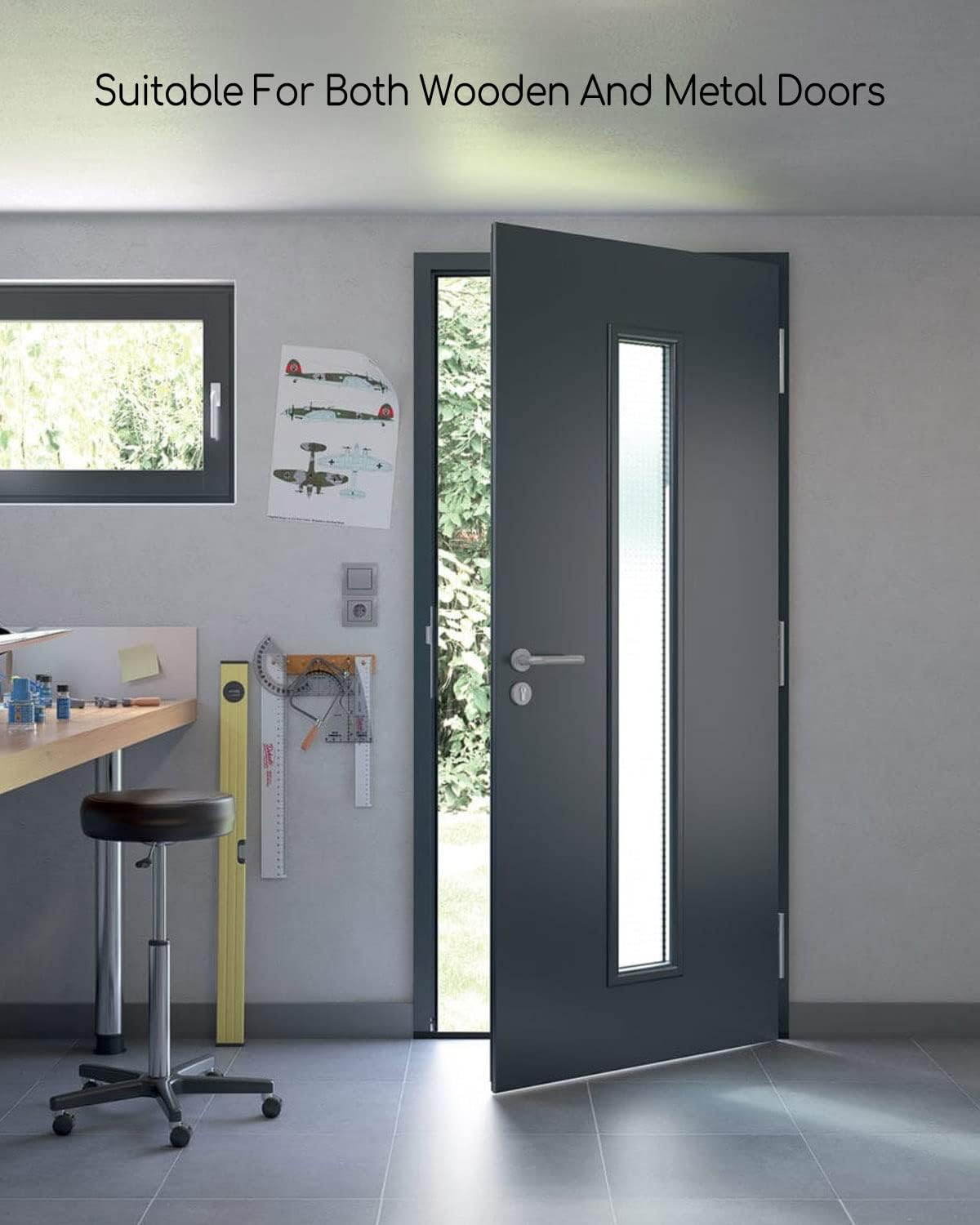 EMIHO Heavy Duty Electric Strike Lock ANSI Standard Fail-Secure/Fail-Safe Adjustable Fit for DC Electric Door Lock Door Access Control System Mortise or Cylindrical Lock, Input Voltage 12VDC image number 4