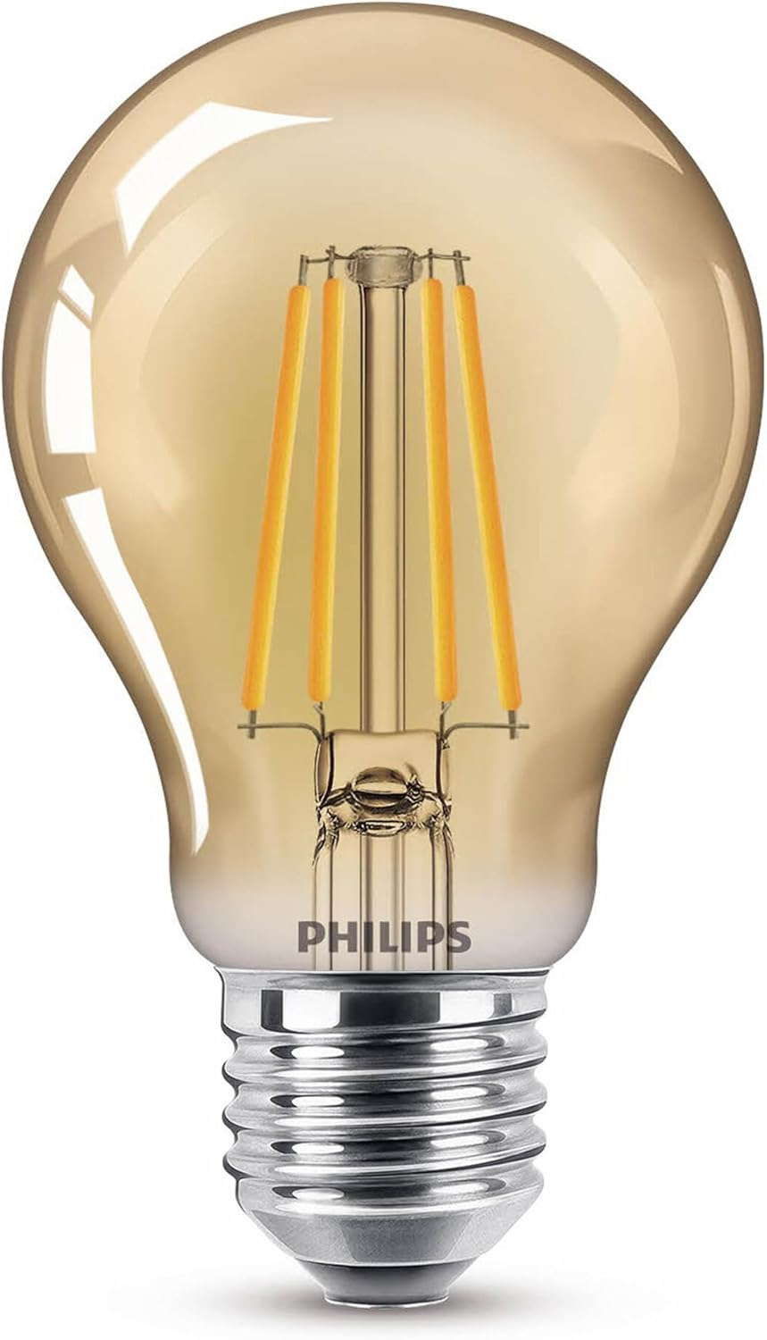 Philips LED Vintage Classic, Amber A60 Glob, 25W, 1800K, E27, Not Dimmable image number 1