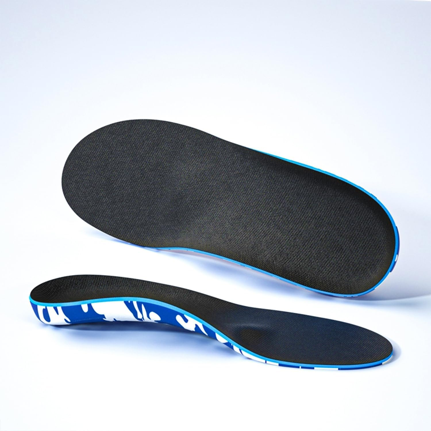 Arch Support Insoles Plantar Fasciitis Insole Full Length Heel Seats Foot Orthotic Inserts with Arch Support for Treating Heel Pain and Heel Spurs Camouflage New 2024 S(EU 37-38)