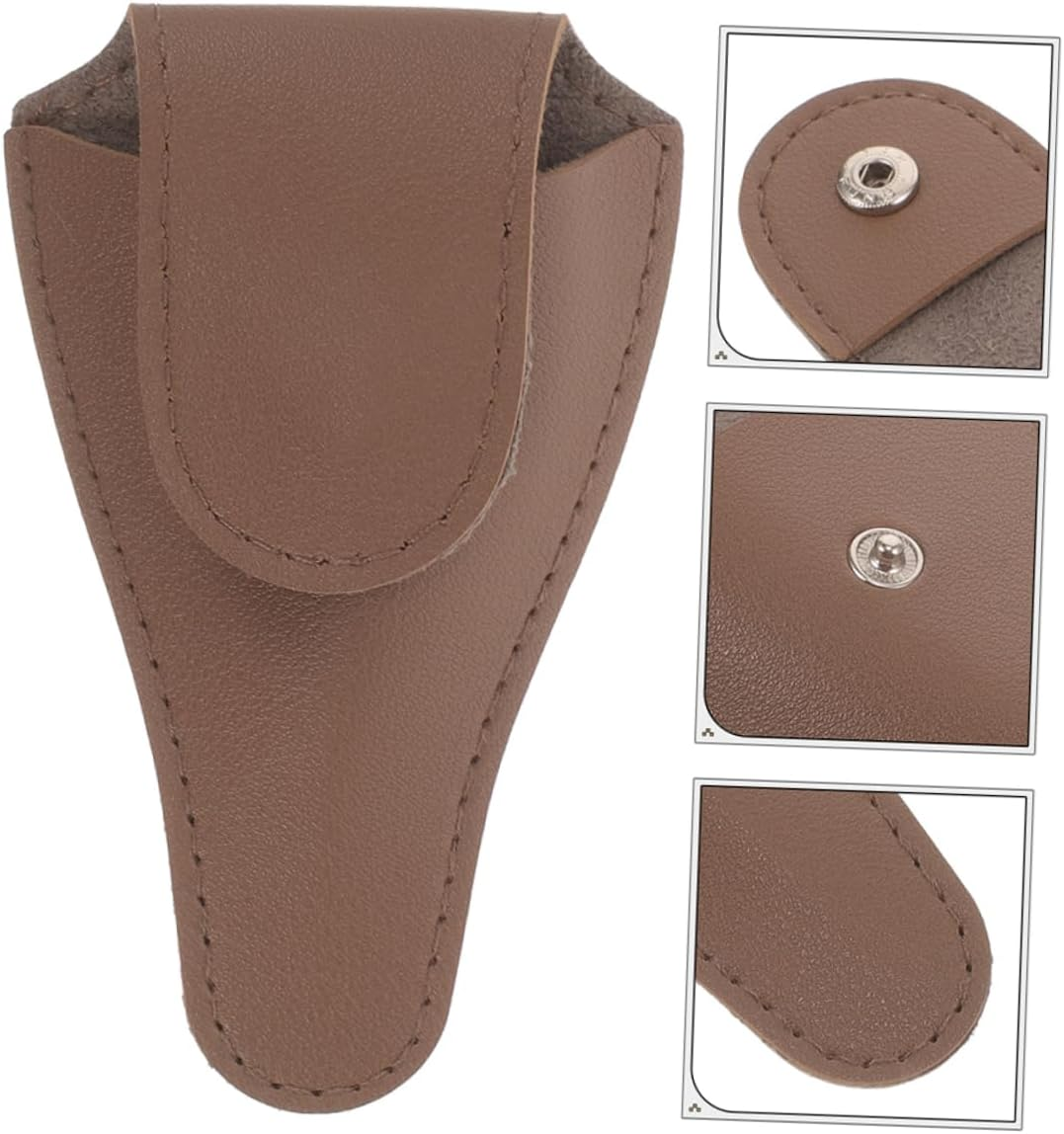 Ipetboom 4Pcs Pu Nail Scissors Holder Cuticle Clipper Protectors Manicure Pedicure Tool Cover for Toenails Manicure Supplies image number 6