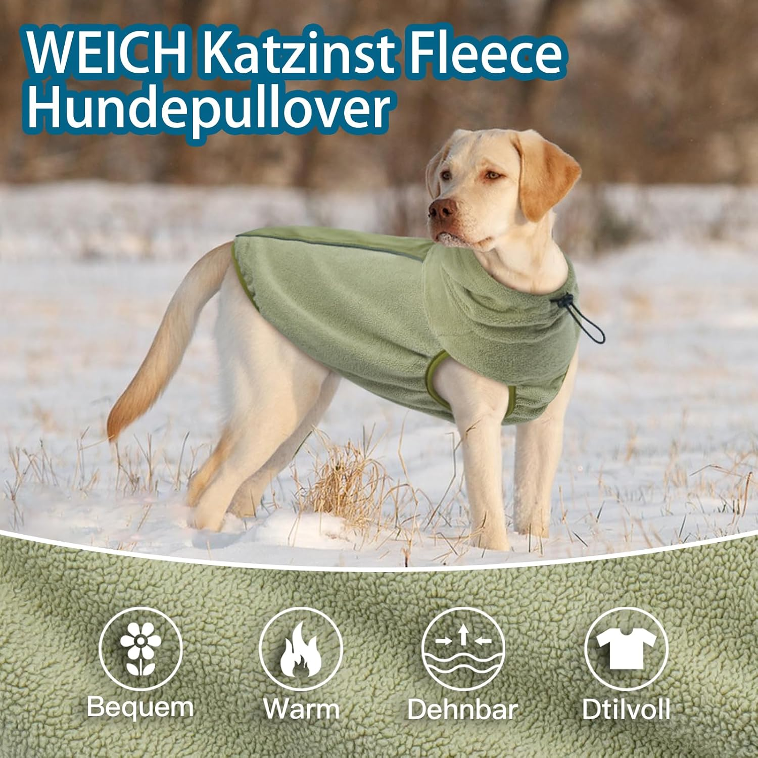 Katzinst Fleece Dog Jumper
