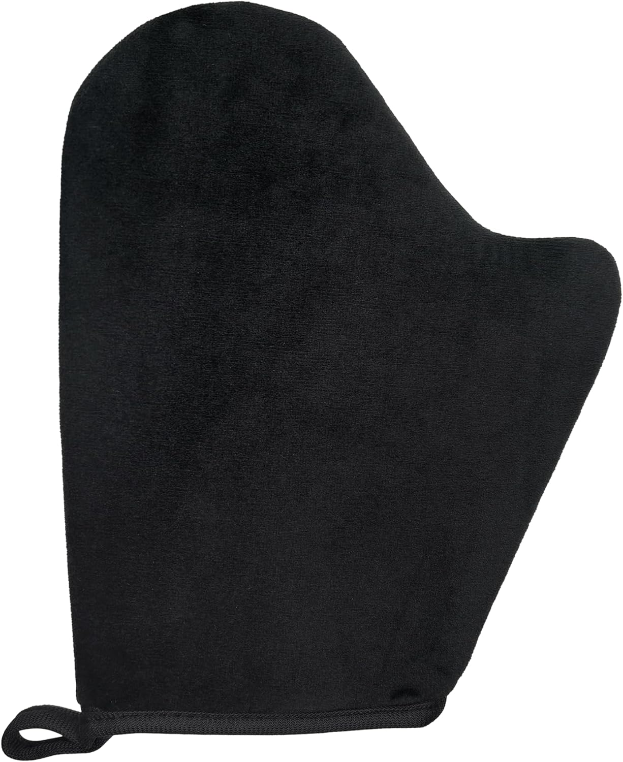 FUNAN Self Tanning Application Kit, 4-Piece Set with Back Applicator, Mini Mitt, Tanning Mitts and Ultra Soft Self Tanner Brush Bamboo Kabuki Brush, Black