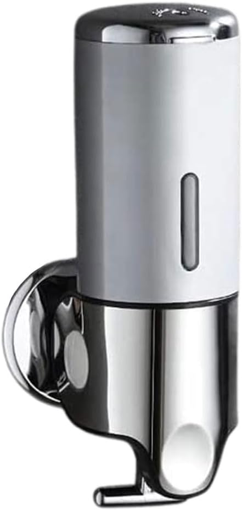 AIMALL Stainless Steel Wall-Mounted Soap Dispenser, Manual Push Lever, 500Ml/1000Ml/1500Ml for Shower Gel, Shampoo, and Hand Sanitiser in Bathroom or Hotel Use image number 6