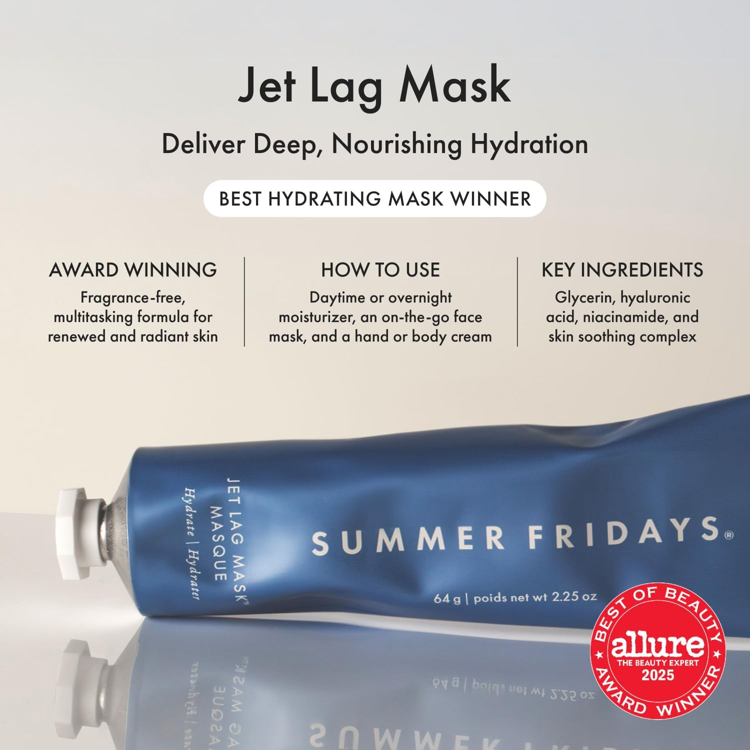 Summer Fridays Jet Lag Mask Parent image number 1