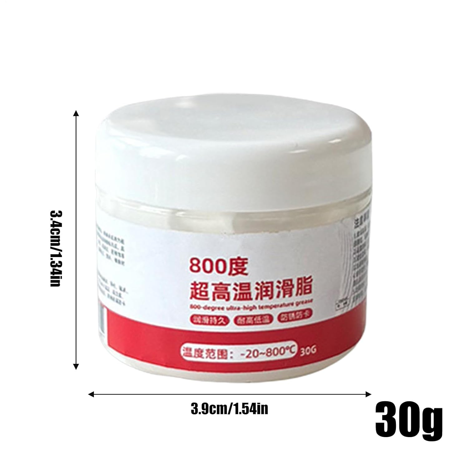 High Temp Grease,Anti-Rust Lubricant | Anti-Seize Grease for Motorcycle, Tractor, Automotive, Lawn, Marine, Trailer, Industrial, RV image number 6