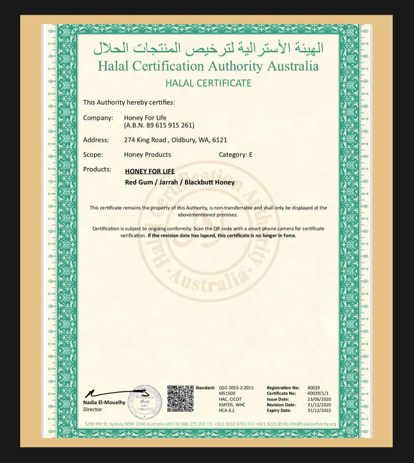 Australian Monofloral Manuka Honey Medical Grade - MGO 400+ | Raw Honey in Glass Jar | Pure Honey - Lab Verified Pesticide & Antibiotic Free | Batch Traceable | Manuka Honey 500G by Honey for Life image number 6