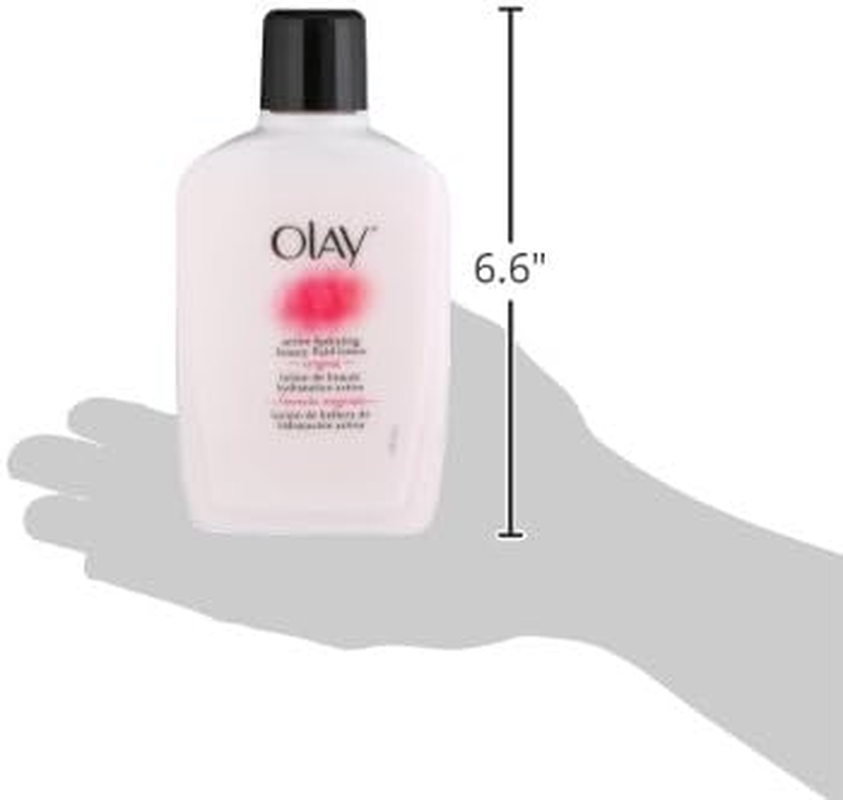Olay Active Hydrating Beauty Fluid Lotion, Original, 6.0 Fl Oz image number 5