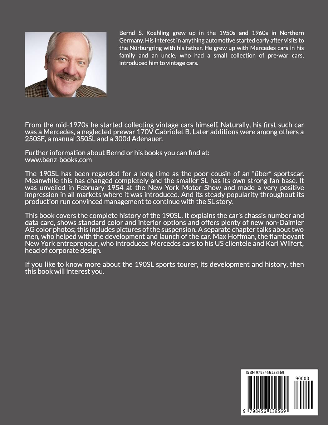 Mercedes-Benz, the SL Story, the 190SL: the Complete 190SL History with Buyer'S Guide and Superb Recent Color Photos image number 1