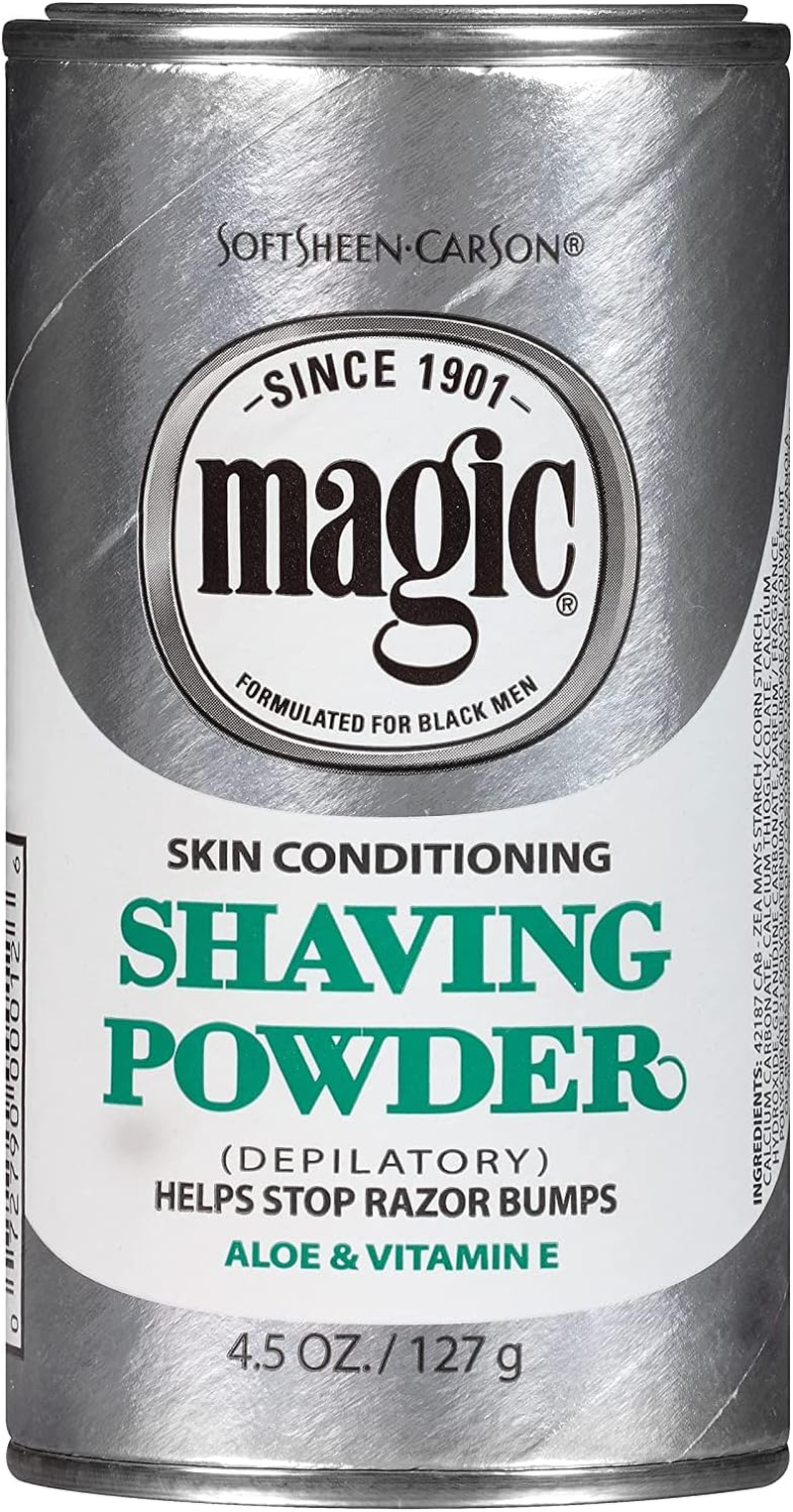 Magic Platinum Shaving Powder 4.5Oz. Skin Conditioning (2 Pack) image number 1