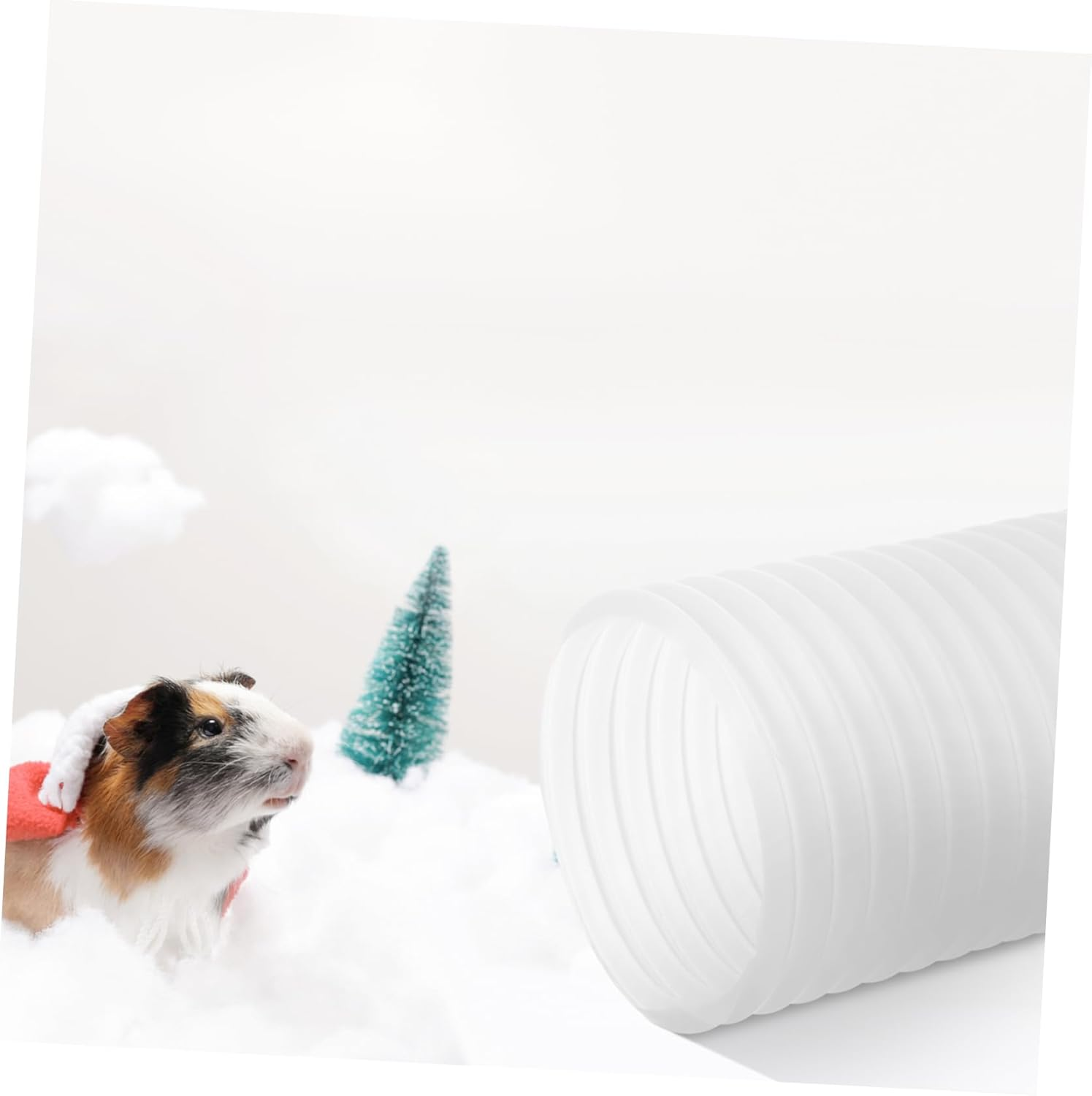 Milisten Flexible Hamster Tunnel Fun and Safe Exercise Tube for Hamsters Guinea Pigs and Ferrets Hideout for Play and Rest Plastic Material for Easy Setup