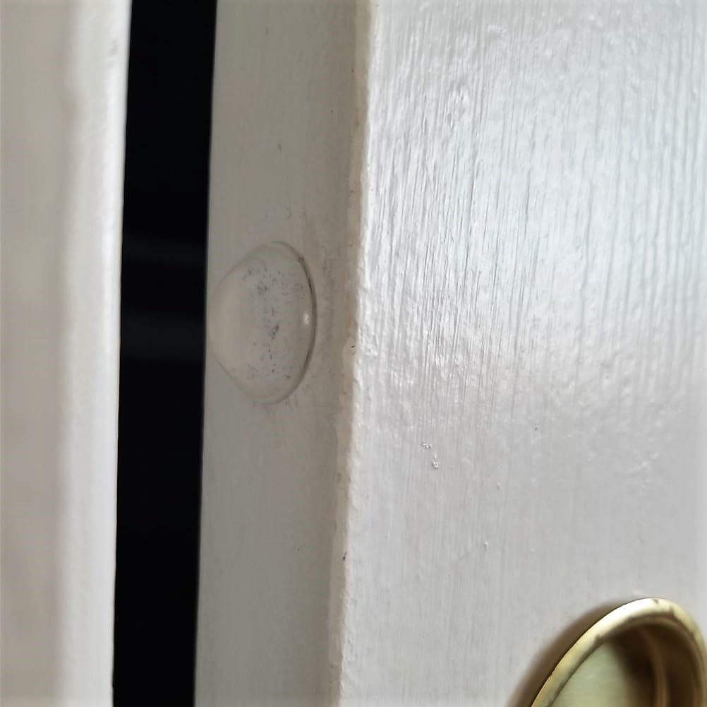 Hushbumps Ultra-Quiet Gel Bumpers. Made from Sound Dampening Polymer Gel. 104 Piece Value Pack Contains Cabinet Bumpers Door Bumpers Sliding Door Bumpers & Drawer Bumpers. Just Peel & Stick!