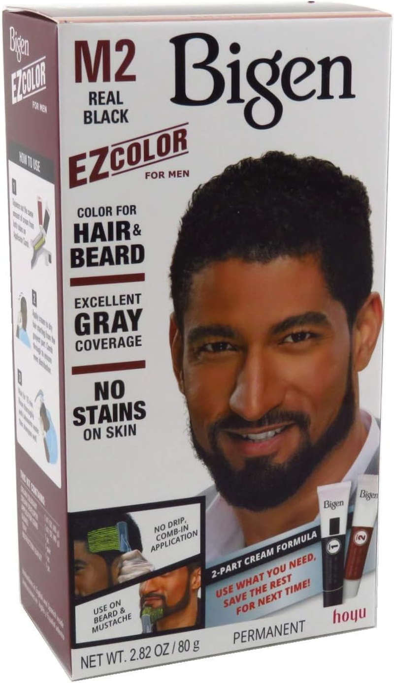 Bigen Ez Color for Men M2 Real Black Kit (3 Pack)