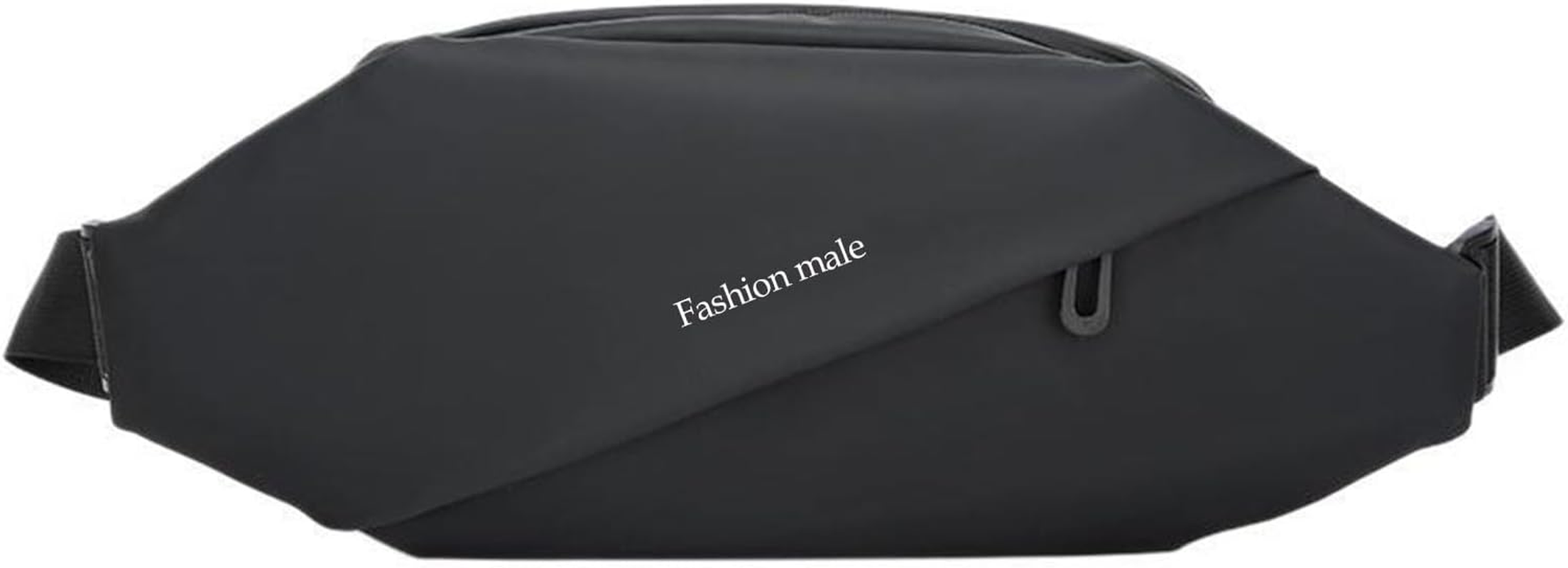 Large Crossbody Waist Bag for Women Men, Fanny Pack Phone Bag for Running, Waterproof Belt Bag Fits All Phones, Bum Bag with Adjustable Strap for Sport Travel Workout Hiking Cycling (Black) image number 1