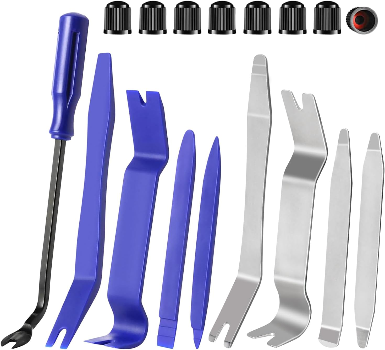 Wetado Auto Trim Removal Tool Kit, Car Door Audio Panel Trim Removal Set 17Pcs