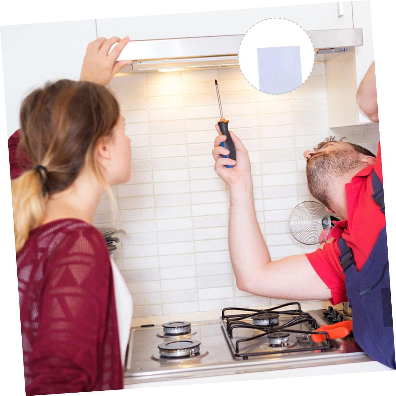 3Sets Optical Tachometer Reflective Tape High Performance Adhesive Reflective Stickers for Tachometers and Speedometers 12Pcs*3 image number 6